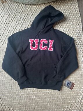UC Irvine Black Sweatshirt Size XSmall Russell Athletics